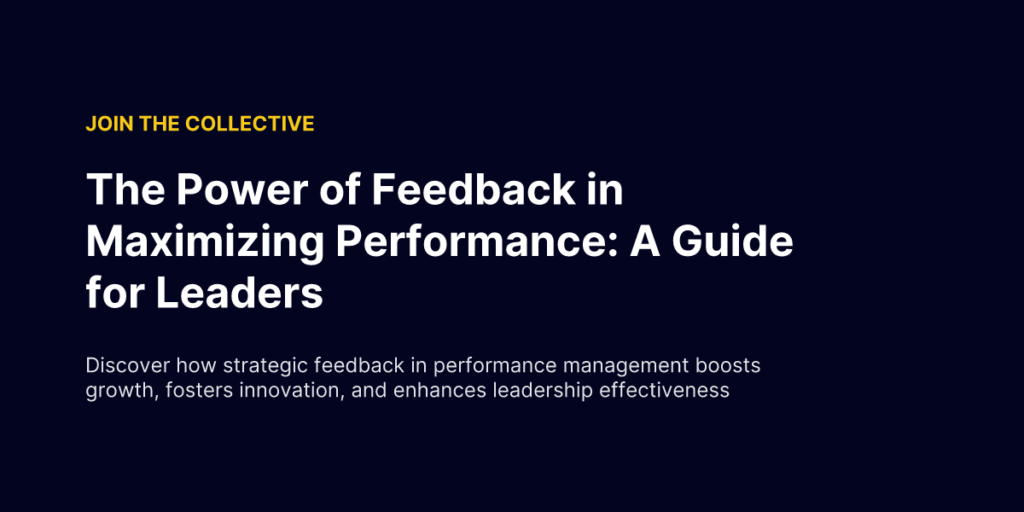 The Power of Feedback in Enhancing Employee Performance